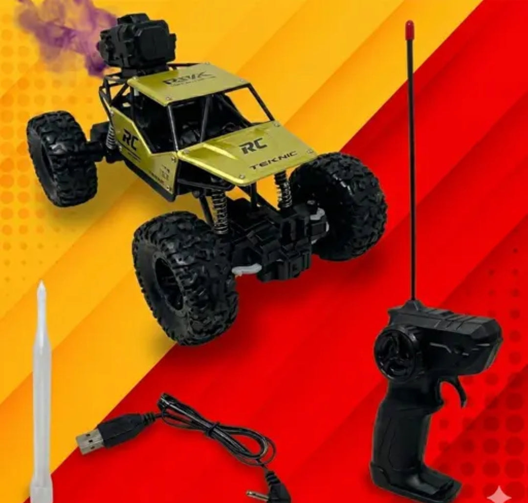 Metal body cra wler Remote control Rock Monster Truck Car with smoke effect BE61