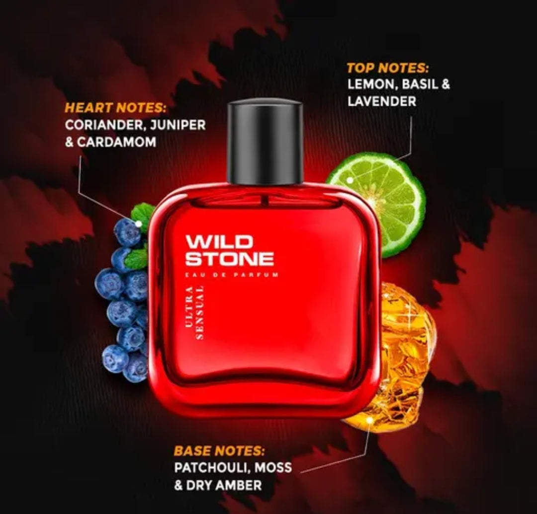 Edge and Ultra Sensual Perfume Combo for Men 30ml (Pack of 2)