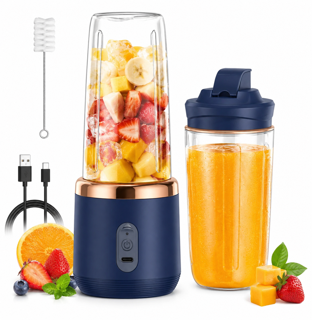Portable Blender – Electric Juicer & Smoothie Maker