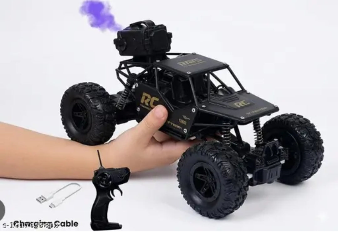 Metal body cra wler Remote control Rock Monster Truck Car with smoke effect BE61