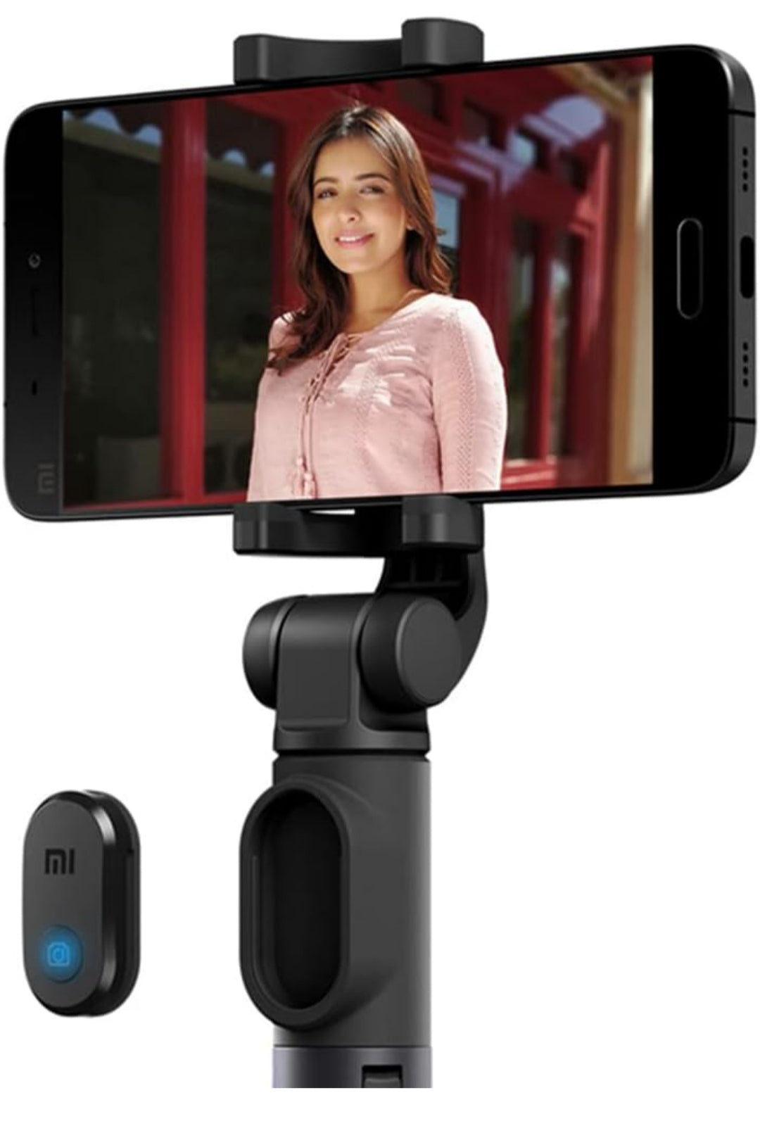 Micro USB Rechargeable Bluetooth Remote, Tripod Stand, Multifunctional Selfie Stick with Extendable Aluminium Monopod