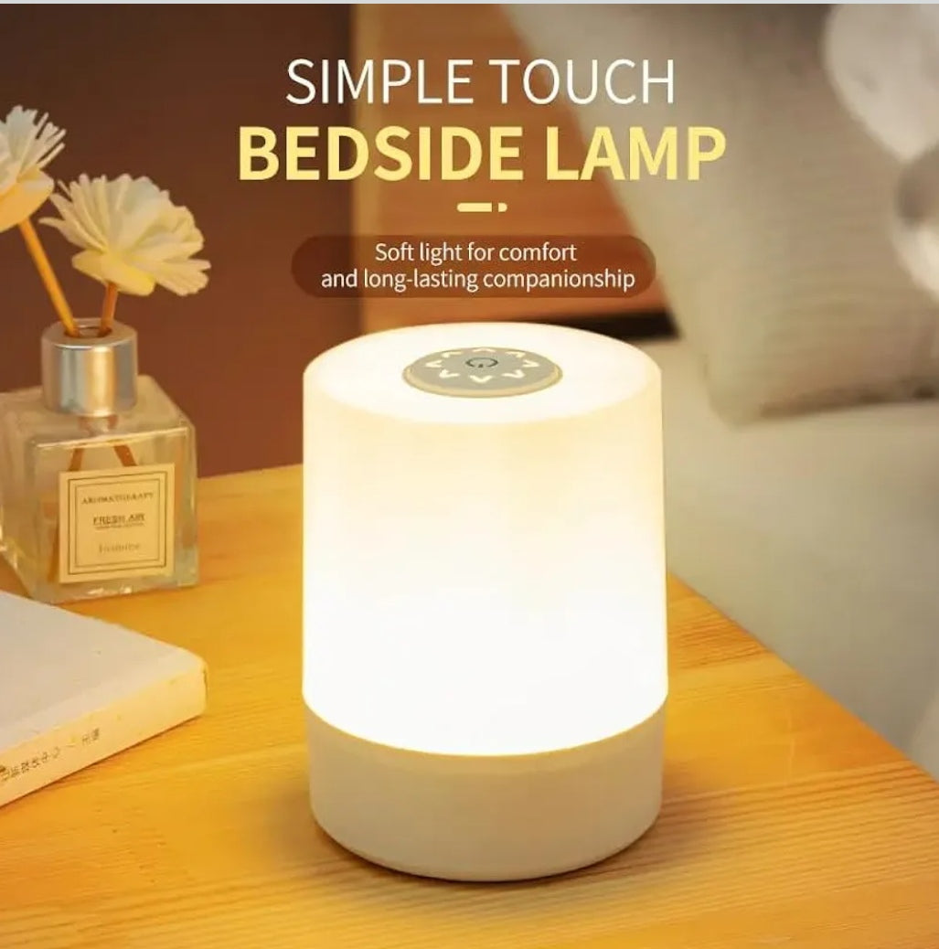 Touch Control LED Table Lamp – USB Rechargeable
