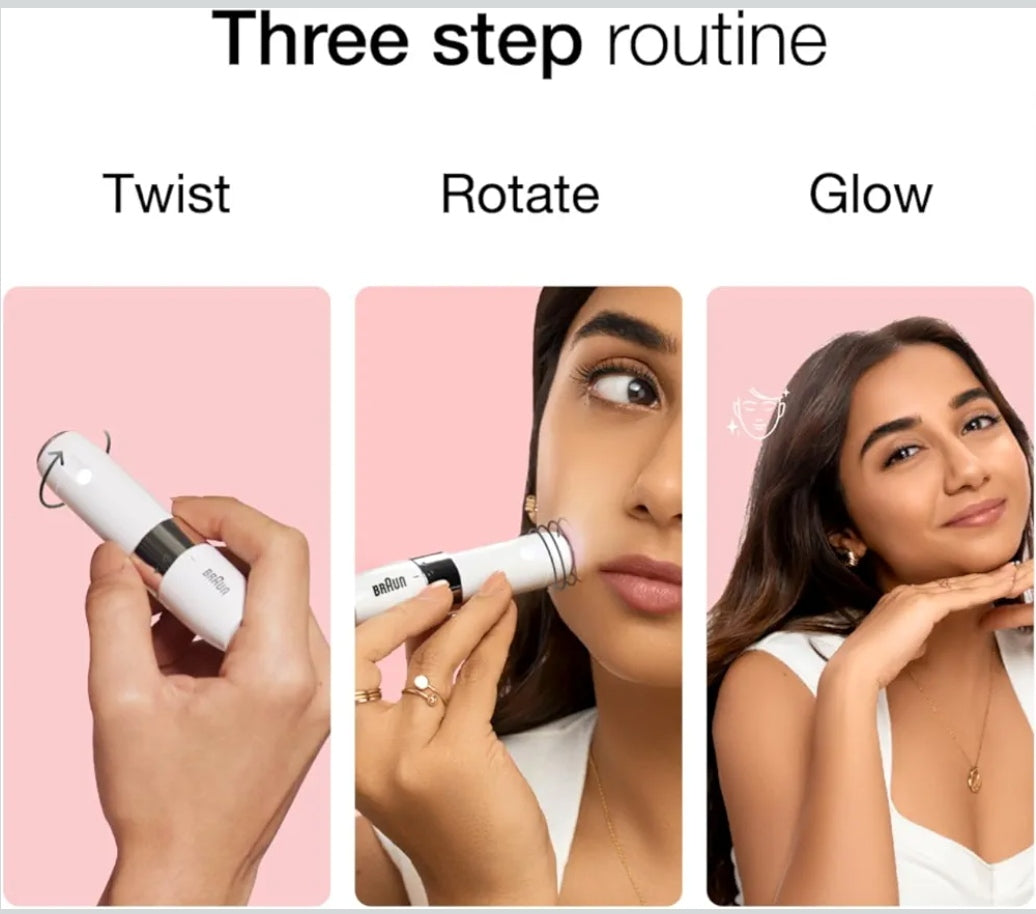 Mini Hair Remover FS1000, Electric Facial Hair Remover for Women